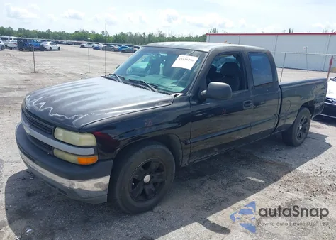 2002 Chevrolet Silverado 1500 из США, поврежденный, VIN 2GCEC19W321316445